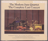 The Modern Jazz Quartet : The Complete Last Concert (2xCD, Album)