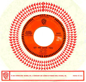 George Goodman (3) and The Headliners (16) : Let Me Love You (7", Single, RE)