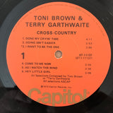 Toni Brown & Terry Garthwaite : Cross-Country (LP, Album, Los)