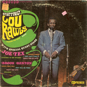 Various : Starring Lou Rawls (LP, Mono)