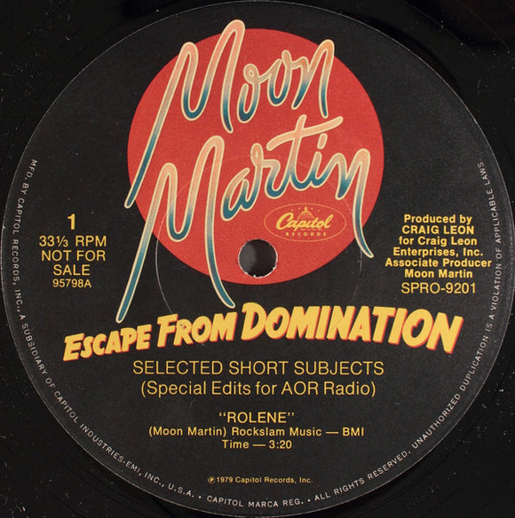 Moon Martin : Escape From Domination (12