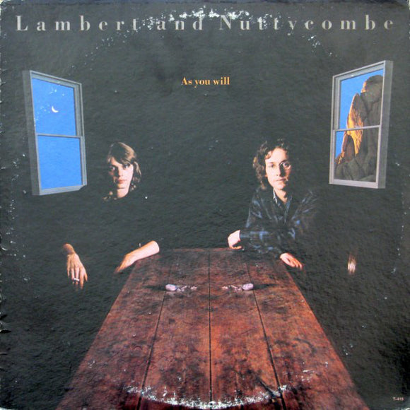 Lambert And Nuttycombe : As You Will (LP, Album)