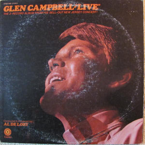 Glen Campbell : Live (2xLP, Album, Los)