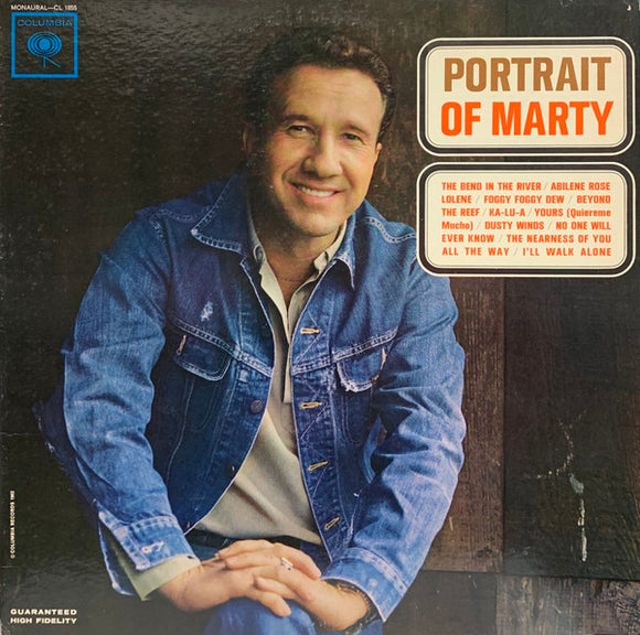 Marty Robbins : Portrait Of Marty (LP, Album, Mono, Ter)