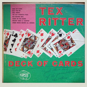 Tex Ritter : Deck Of Cards (LP, Album)