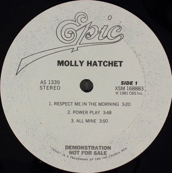 Molly Hatchet : Take No Prisoners (LP, Promo, Smplr)