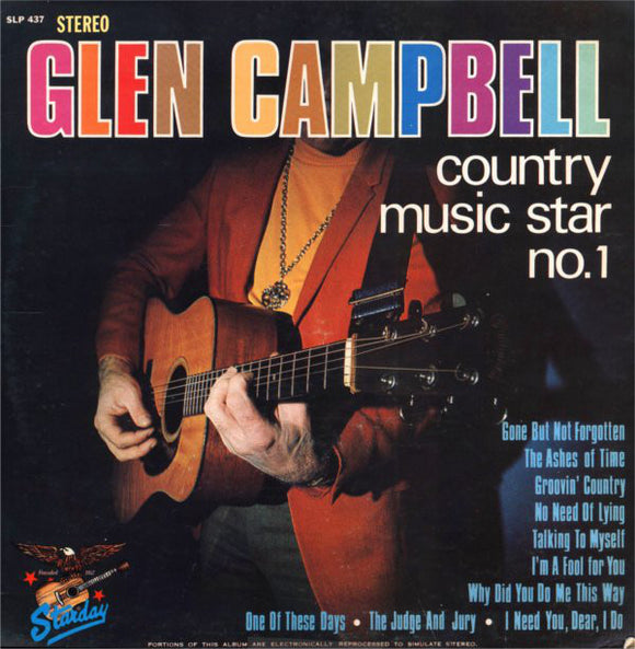 Glen Campbell : Country Music Star No. 1 (LP)