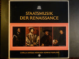 Capella Antiqua München, Konrad Ruhland : Staatsmusik Der Renaissance (2xLP + Box)