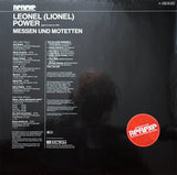 Leonel Power - The Hilliard Ensemble : Messen Und Motetten (LP, Gat)