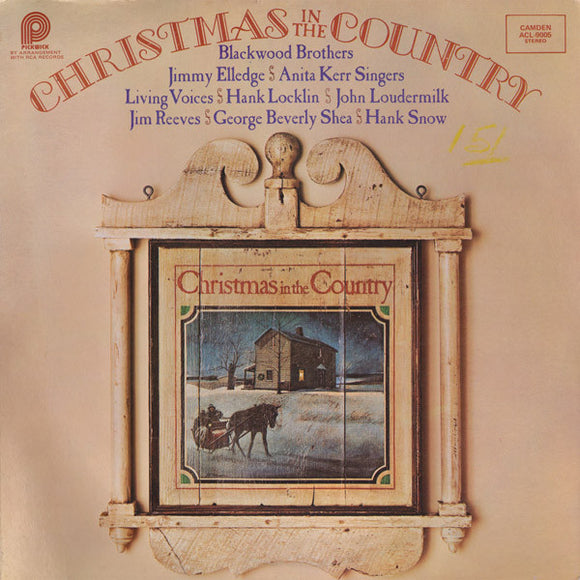 Various : Christmas In The Country (LP, RE)