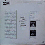 Roy Clark : Happy To Be Unhappy (LP, Album, Mono)