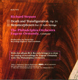 Richard Strauss - Eugene Ormandy, The Philadelphia Orchestra : Death And Transfiguration. Metamorphosen. (CD)