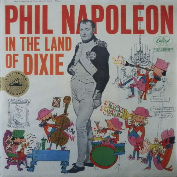 Phil Napoleon : Phil Napoleon In The Land Of Dixie (LP, Album)