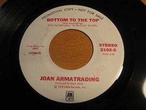 Joan Armatrading : Bottom To The Top (7", Single, Mono, Promo)