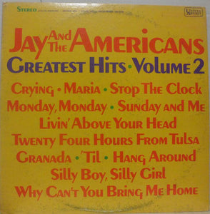 Jay & The Americans : Greatest Hits - Volume 2 (LP, Comp)