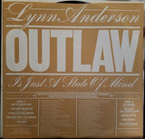 Lynn Anderson : Outlaw Is Just A State Of Mind (LP, Album, Promo)