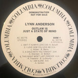 Lynn Anderson : Outlaw Is Just A State Of Mind (LP, Album, Promo)