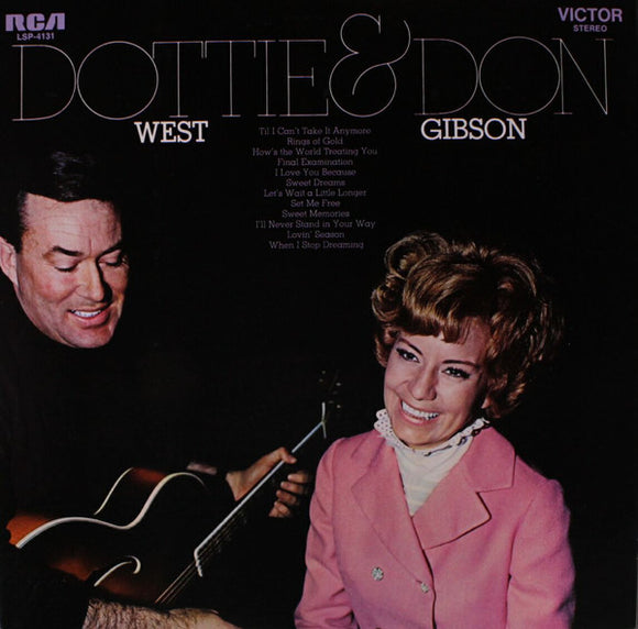 Dottie West And Don Gibson : Dottie & Don (LP)