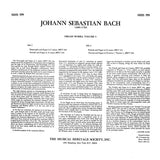 Johann Sebastian Bach / Marie-Claire Alain : The Organ Works Of Johann Sebastian Bach (Volume 3) (LP)