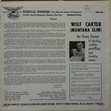 Wilf Carter : Wilf Carter "Montana Slim" (LP, Mono)