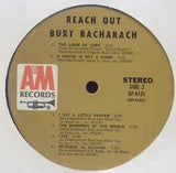 Burt Bacharach : Reach Out (LP, Album, Mon)