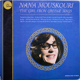 Nana Mouskouri : The Girl From Greece Sings (LP, Mono)