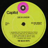 The Beach Boys : Live In London (LP, Album, Gat)