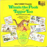 Sebastian Cabot, Sterling Holloway, Paul Winchell : Winnie The Pooh And Tigger Too (LP, Red)