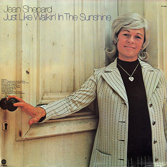 Jean Shepard : Just Like Walkin' In The Sunshine (LP)