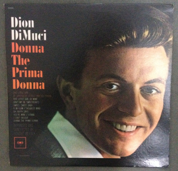 Dion DiMucci : Donna The Prima Donna (LP, RE)