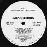 Guy : Let's Stay Together (12", Maxi, Promo)