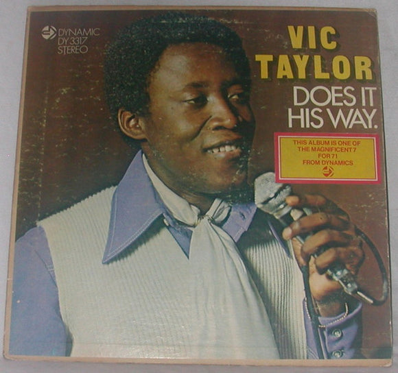 Vic Taylor : Does It His Way (LP, Album)