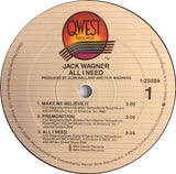 Jack Wagner : All I Need (12", MiniAlbum)