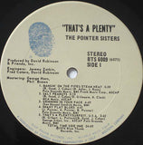 The Pointer Sisters* : That's A Plenty (LP, Album, Ter)