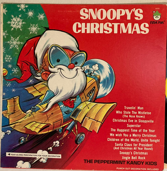 Snoopy Christmas Vinyl Candy Box