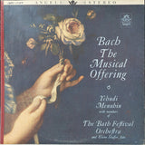 Johann Sebastian Bach, Yehudi Menuhin With Members Of Bath Festival Orchestra And Elaine Shaffer : The Musical Offering (LP)