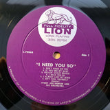 Ivory Joe Hunter : I Need You So (LP)