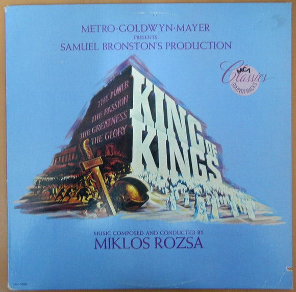 Miklos Rozsa* : King Of Kings (LP, Album, RE)