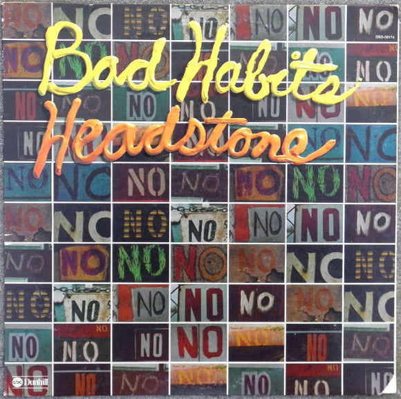 Headstone (2) : Bad Habits (LP, Album)