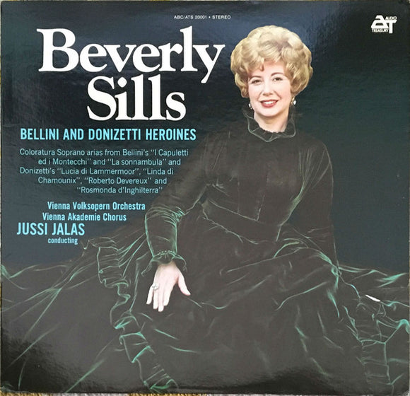 Beverly Sills, Wiener Volksopernorchester, Wiener Akademie Kammerchor, Jussi Jalas : Bellini And Donizetti Heroines (LP, Album)