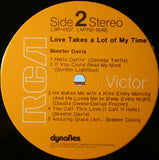 Skeeter Davis : Love Takes A Lot Of My Time (LP, Album)