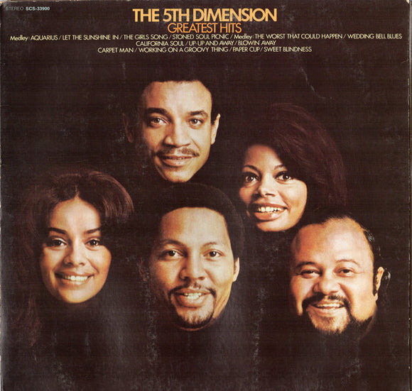 The Fifth Dimension : Greatest Hits (LP, Comp, Uni)