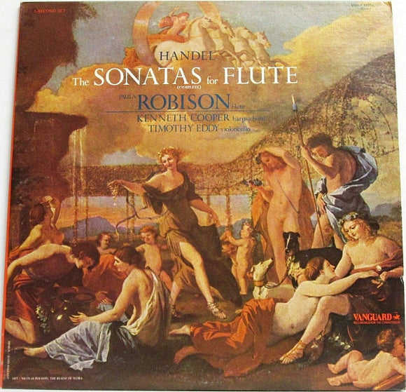 Georg Friedrich Händel - Paula Robison, Kenneth Cooper, Timothy Eddy : The Sonatas For Flute And Continuo (Complete) (2xLP)