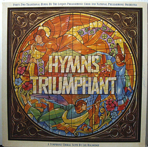 The London Philharmonic Choir And National Philharmonic Orchestra : Hymns Triumphant (2xLP)