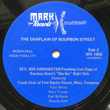 Bob Harrington, Wally Fowler, Ronnie Kole : The Chaplain Of Bourbon Street (LP)