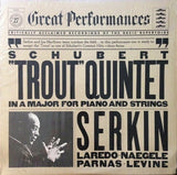 Franz Schubert, Rudolf Serkin : Quintet In A Major For Piano And Strings, Op.114 ("Trout") (LP, RE)
