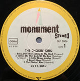 Joe Simon : The Chokin' Kind (LP, Album)