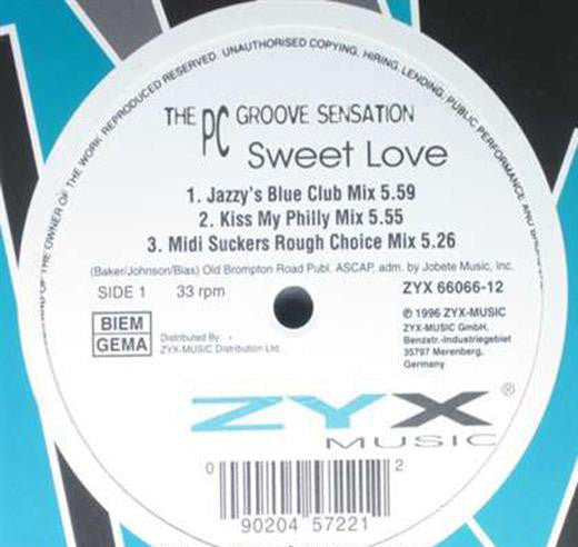 PC Groove Sensation : Sweet Love (12