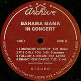 Bahama Mama : In Concert (LP)