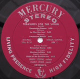 Henryk Szeryng, Charles Reiner : Treasures For The Violin (LP)